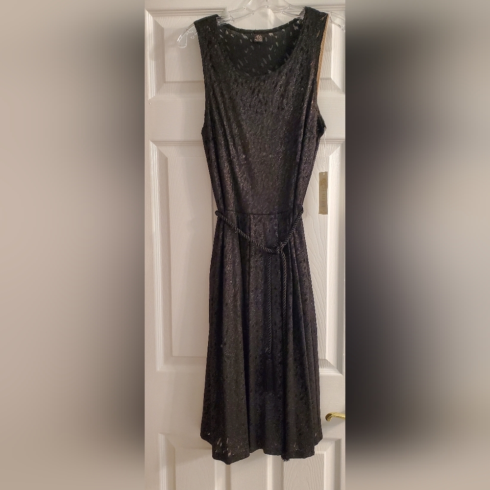 Only Hearts Black  Lace Dress  size Large